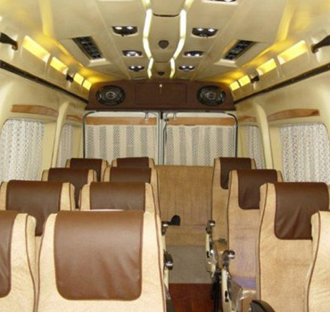 Tempo Traveller 17 Seater