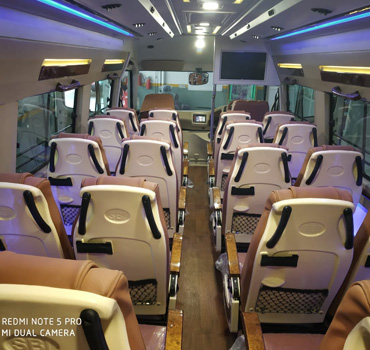 Tempo Traveller 22 Seater